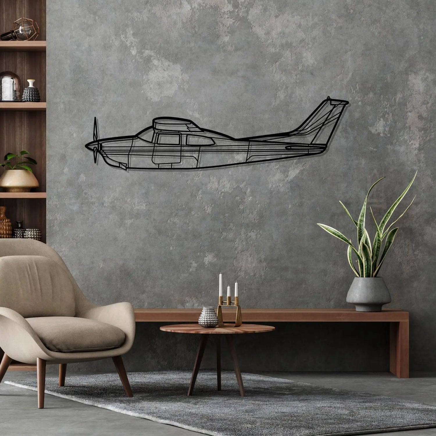 Décoration murale en métal - 210L Centurion aircraftvibes