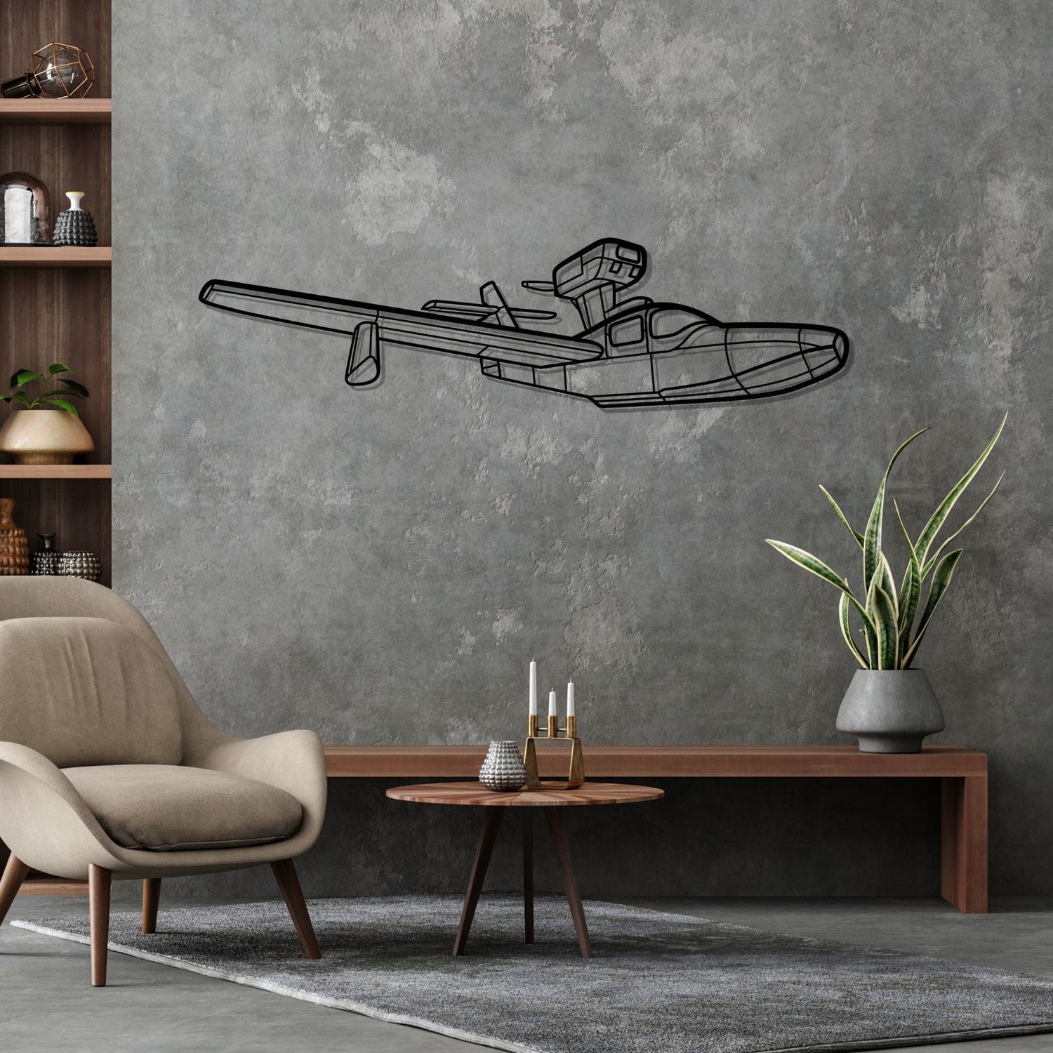 Décoration murale en métal - 270 Turbo aircraftvibes