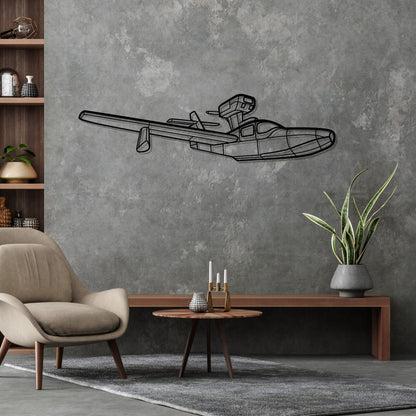 Décoration murale en métal - 270 Turbo