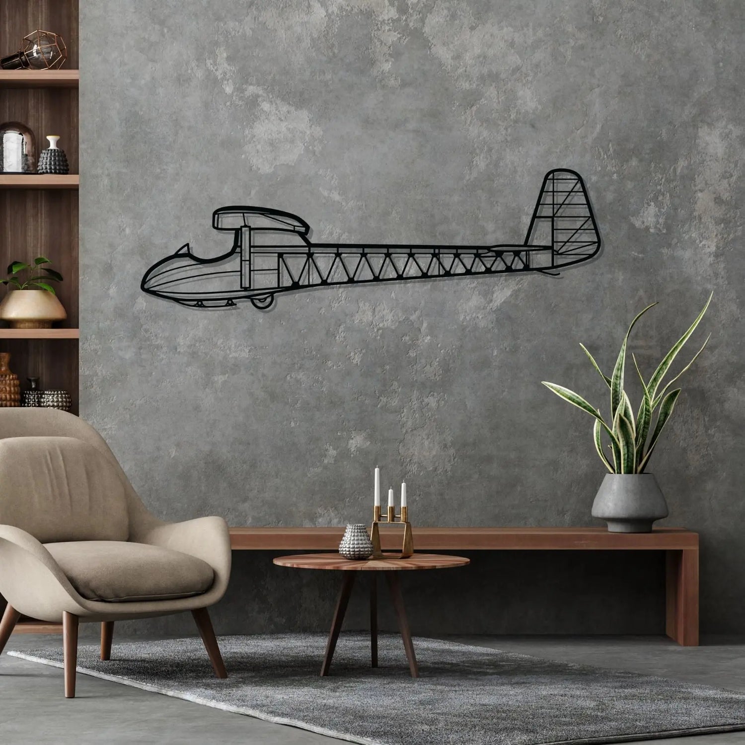Décoration murale en métal - T.21B Sedbergh aircraftvibes