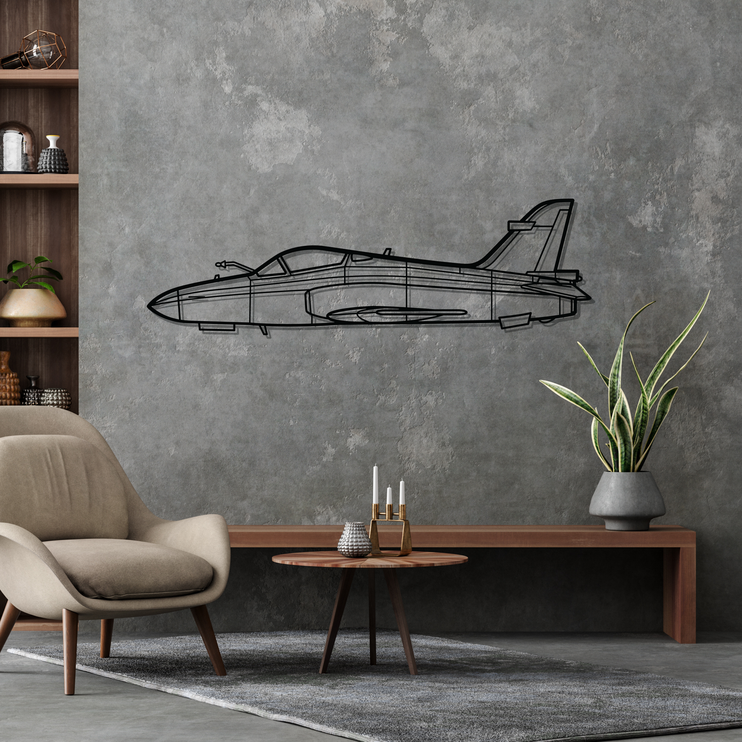 Décoration murale en métal - Hawk 200 aircraftvibes