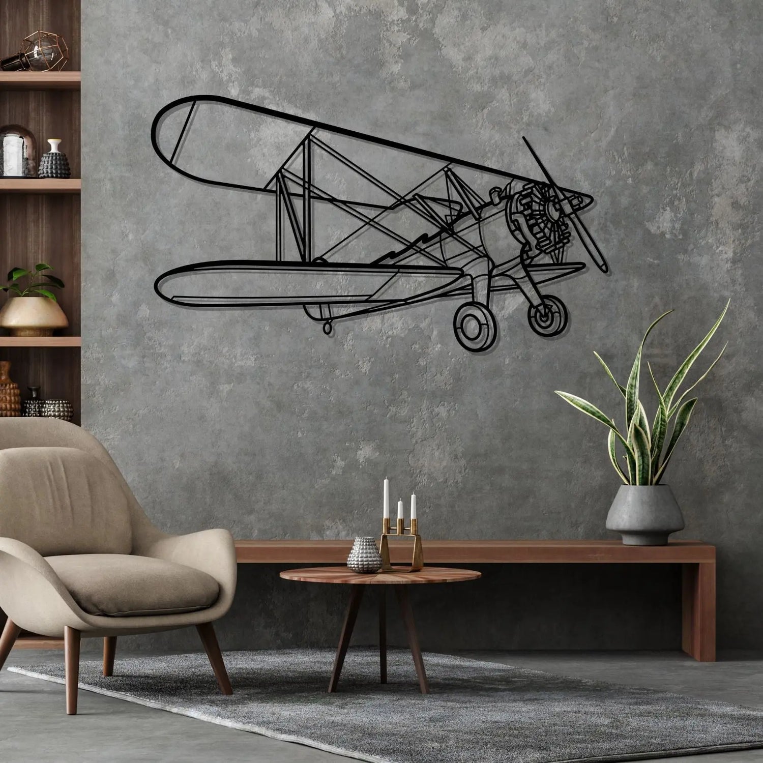 Décoration murale en métal - Model 75 aircraftvibes