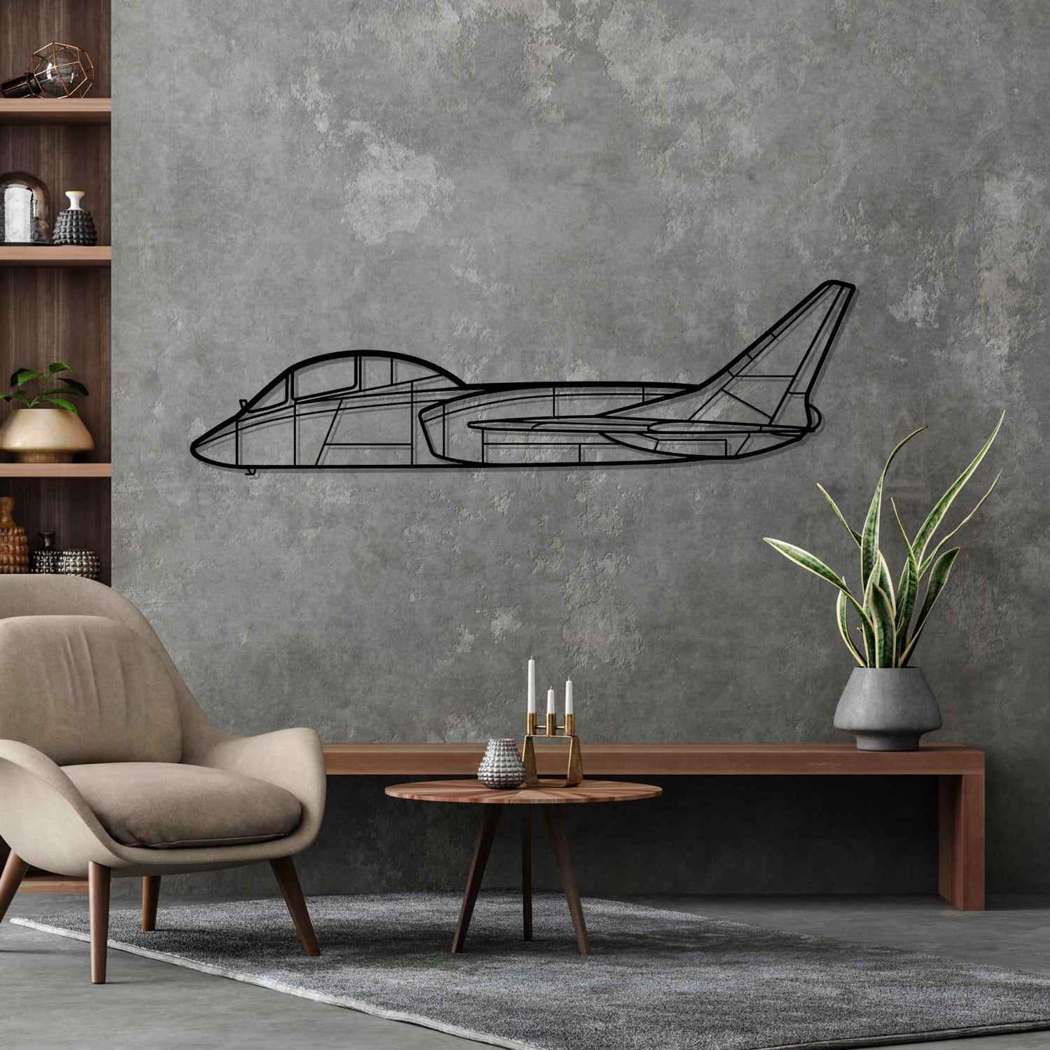 Décoration murale en métal - F7U-3 Cutlass aircraftvibes
