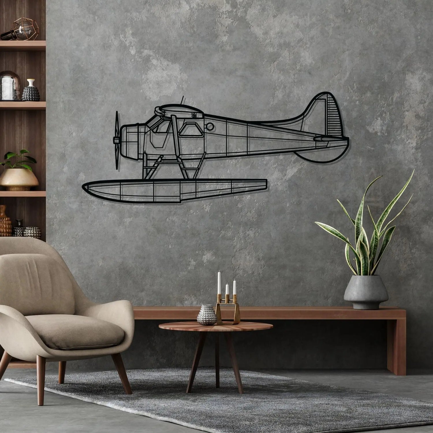 Décoration murale en métal - de Havilland aircraftvibes