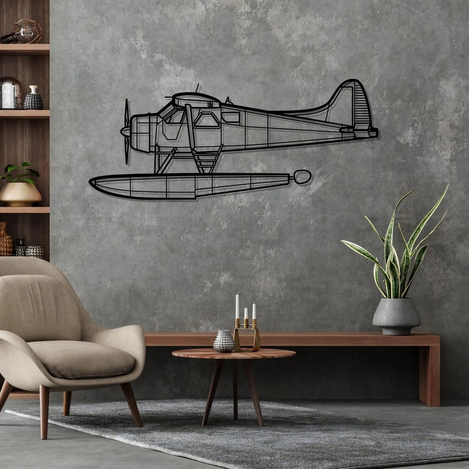 Décoration murale en métal - DHC-2 MK aircraftvibes
