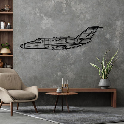 Décoration murale en métal - Citation Mustang