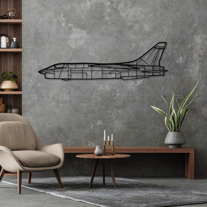 Décoration murale en métal - RF-8G Silhouette