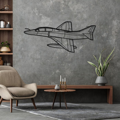 Décoration murale en métal - TA-4J Skyhawk
