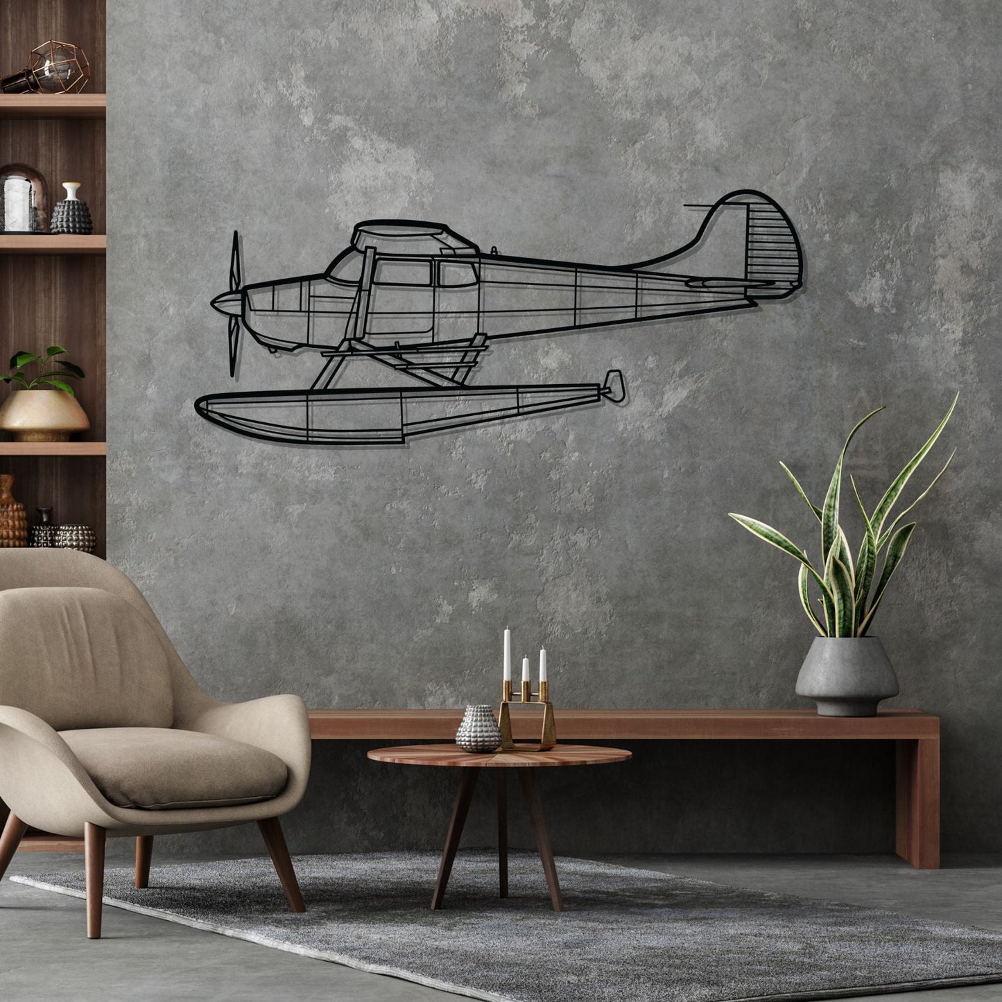 Décoration murale en métal - 170B Float