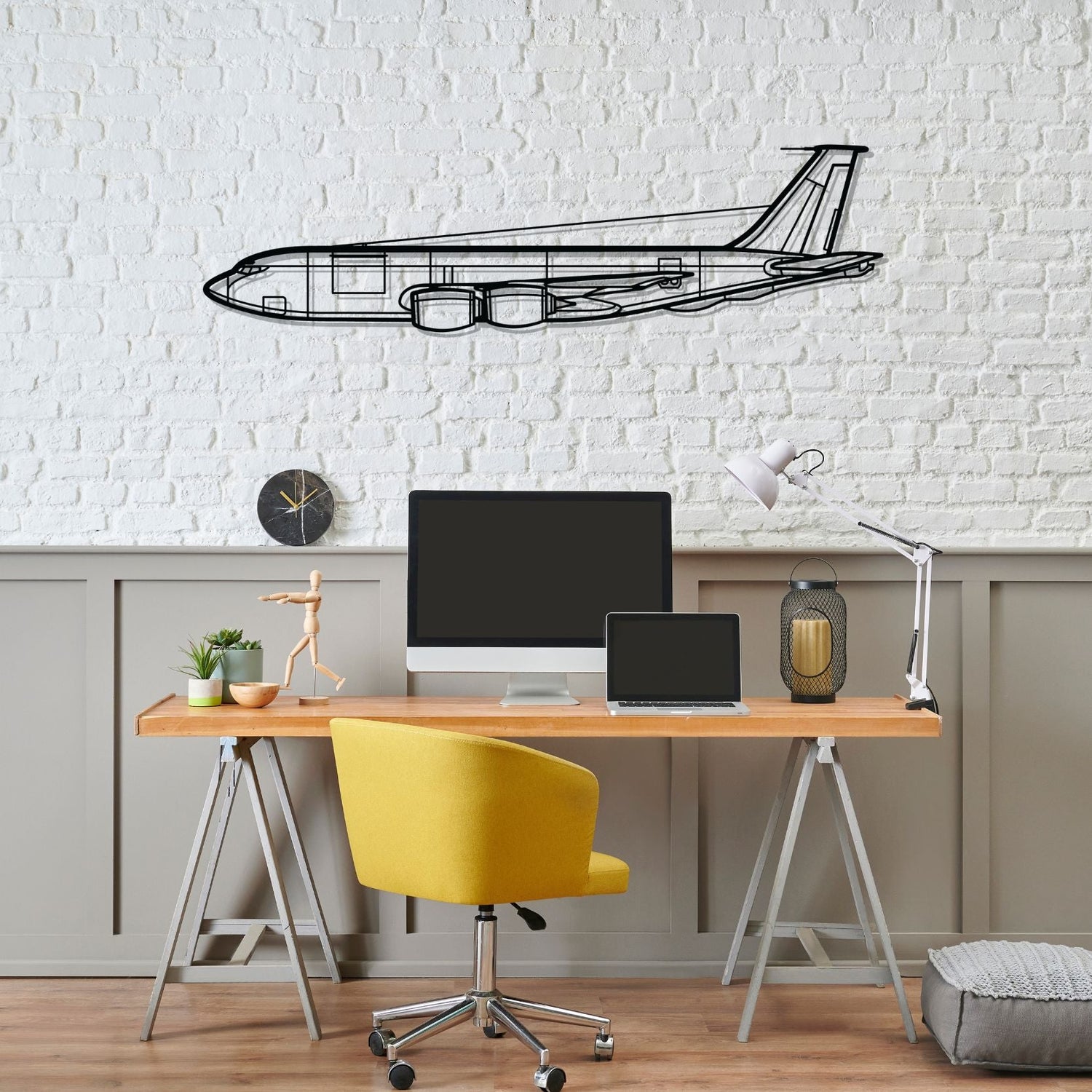 Décoration murale en métal - KC-135R Stratotanker aircraftvibes