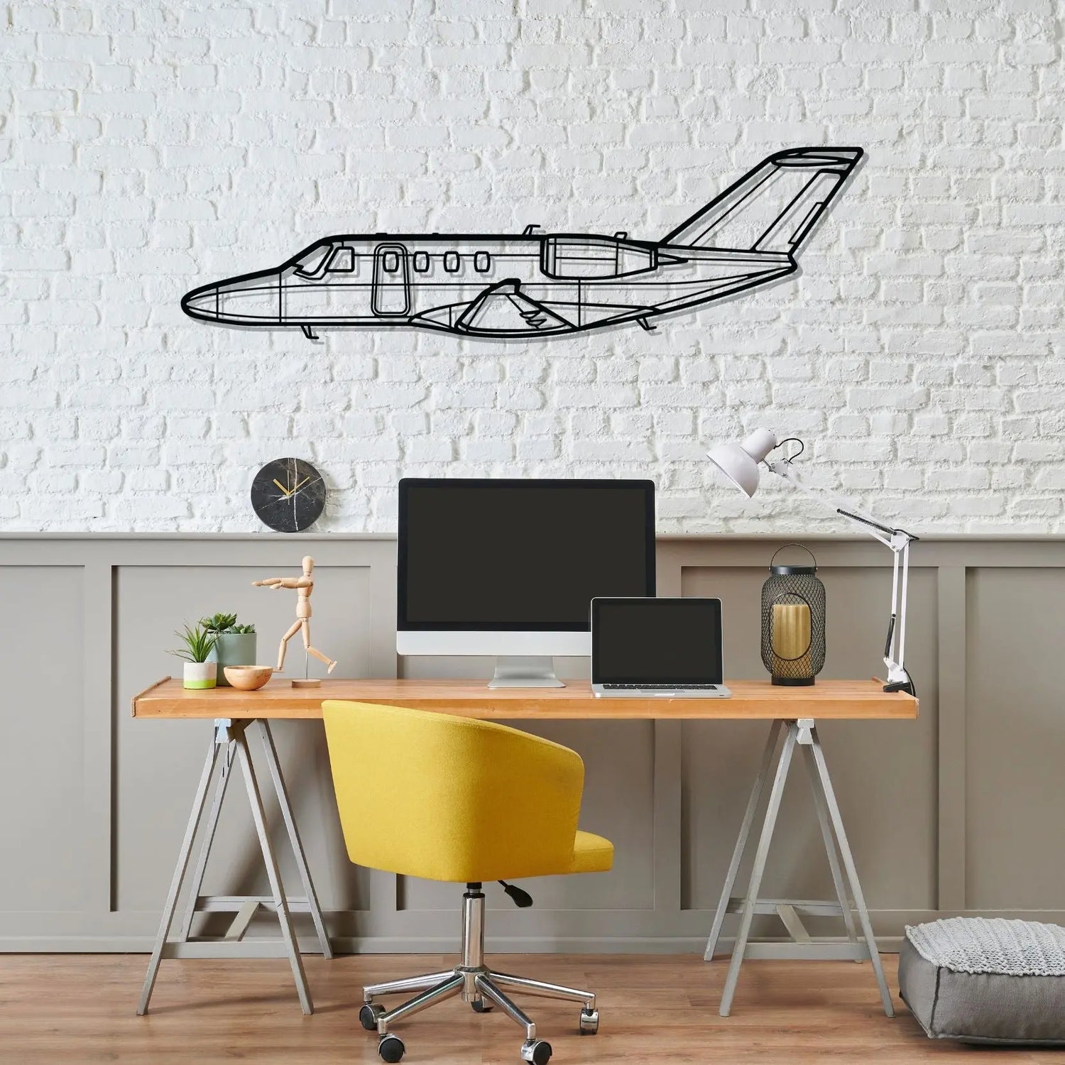 Décoration murale en métal - Citation M2 aircraftvibes