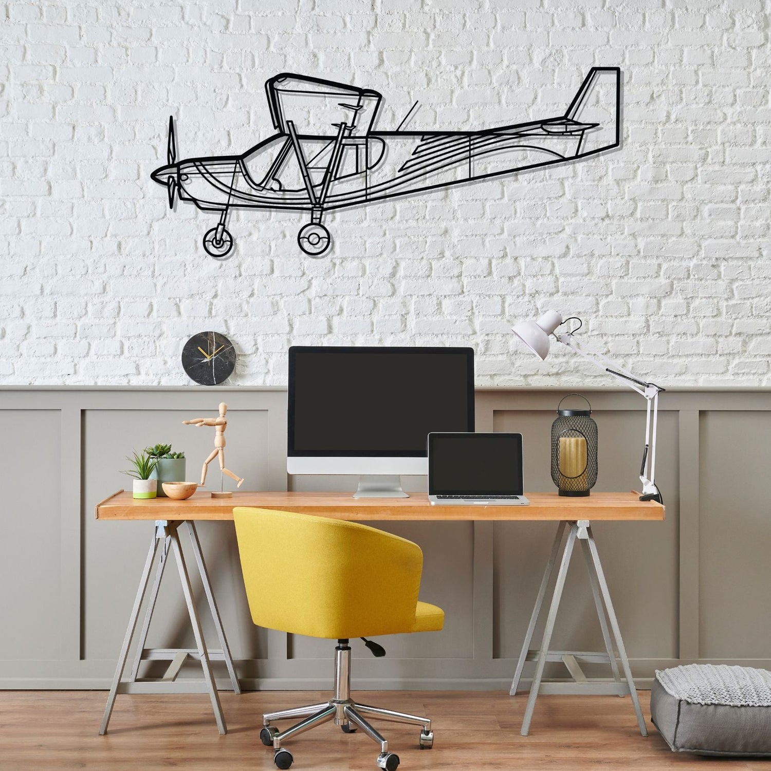 Décoration murale en métal - STOL CH aircraftvibes