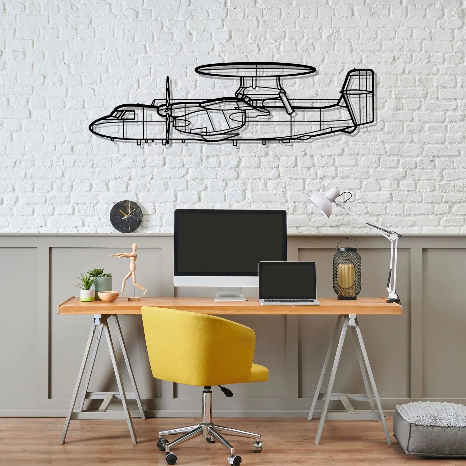 Décoration murale en métal - E-2D Hawkeye aircraftvibes