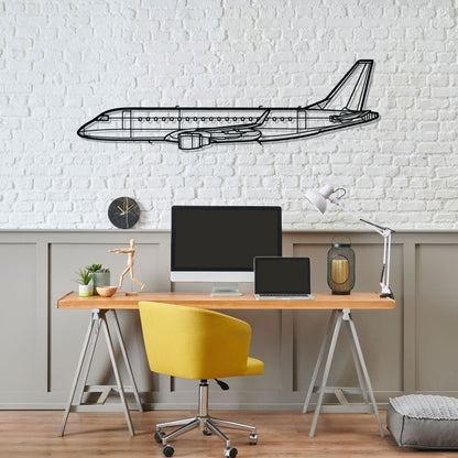 Décoration murale en métal - E175 Silhouette