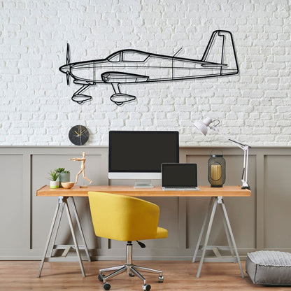 Décoration murale en métal - RV-7 Silhouette