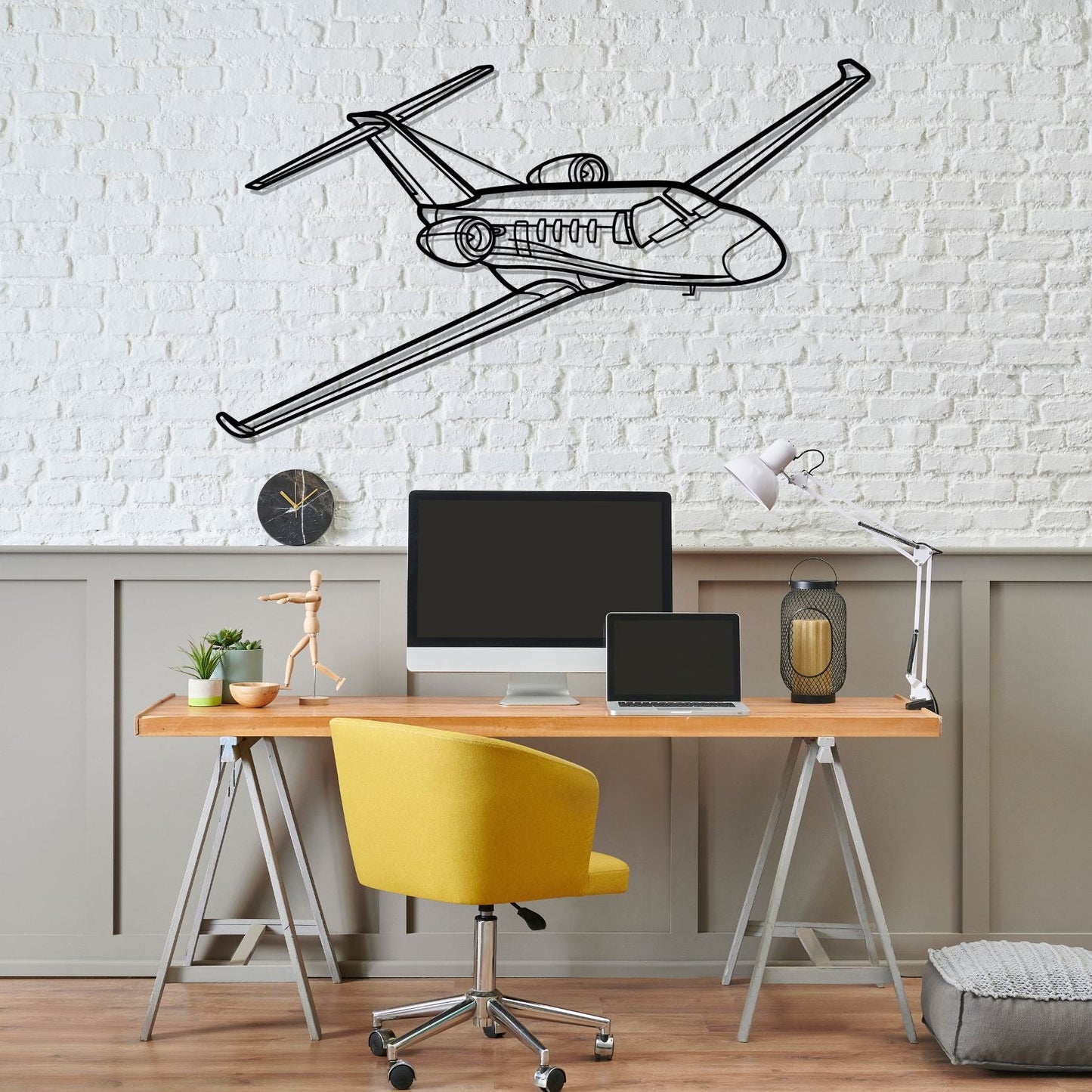 Décoration murale en métal - Citation M2