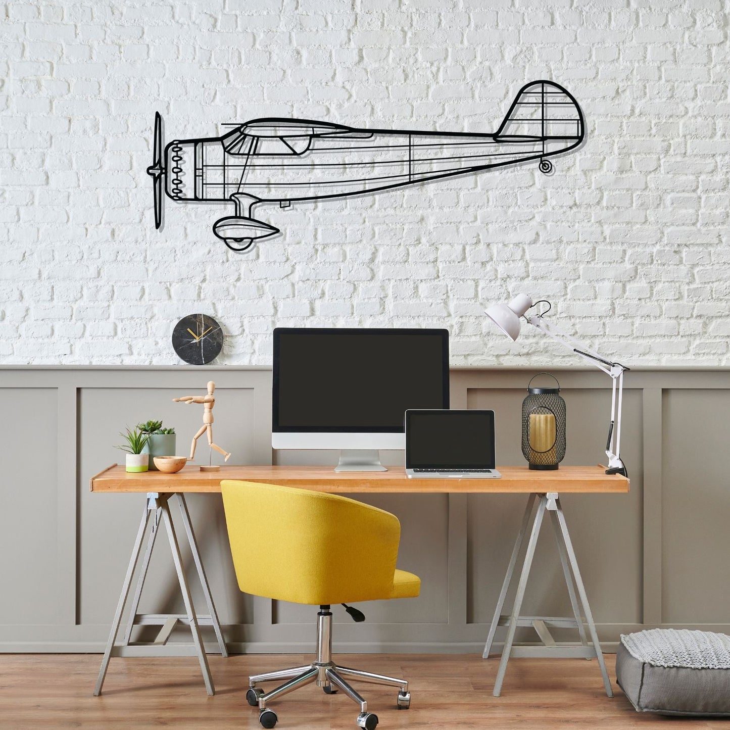 Décoration murale en métal - C-165 Silhouette