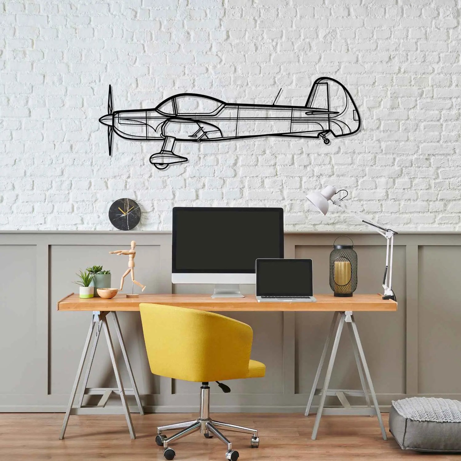 Décoration murale en métal - Cap 10 aircraftvibes