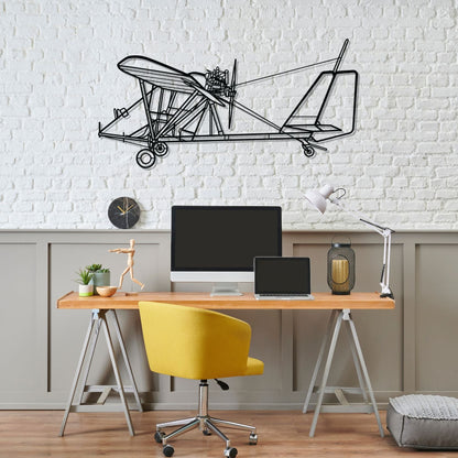 Décoration murale en métal - Dragonfly C