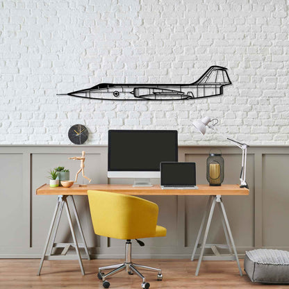 Décoration murale en métal - CF-104 Silhouette