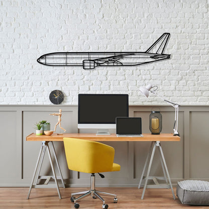 Décoration murale en métal - 777F Silhouette