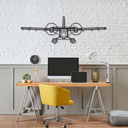 Décoration murale en métal - DHC-6 Twin