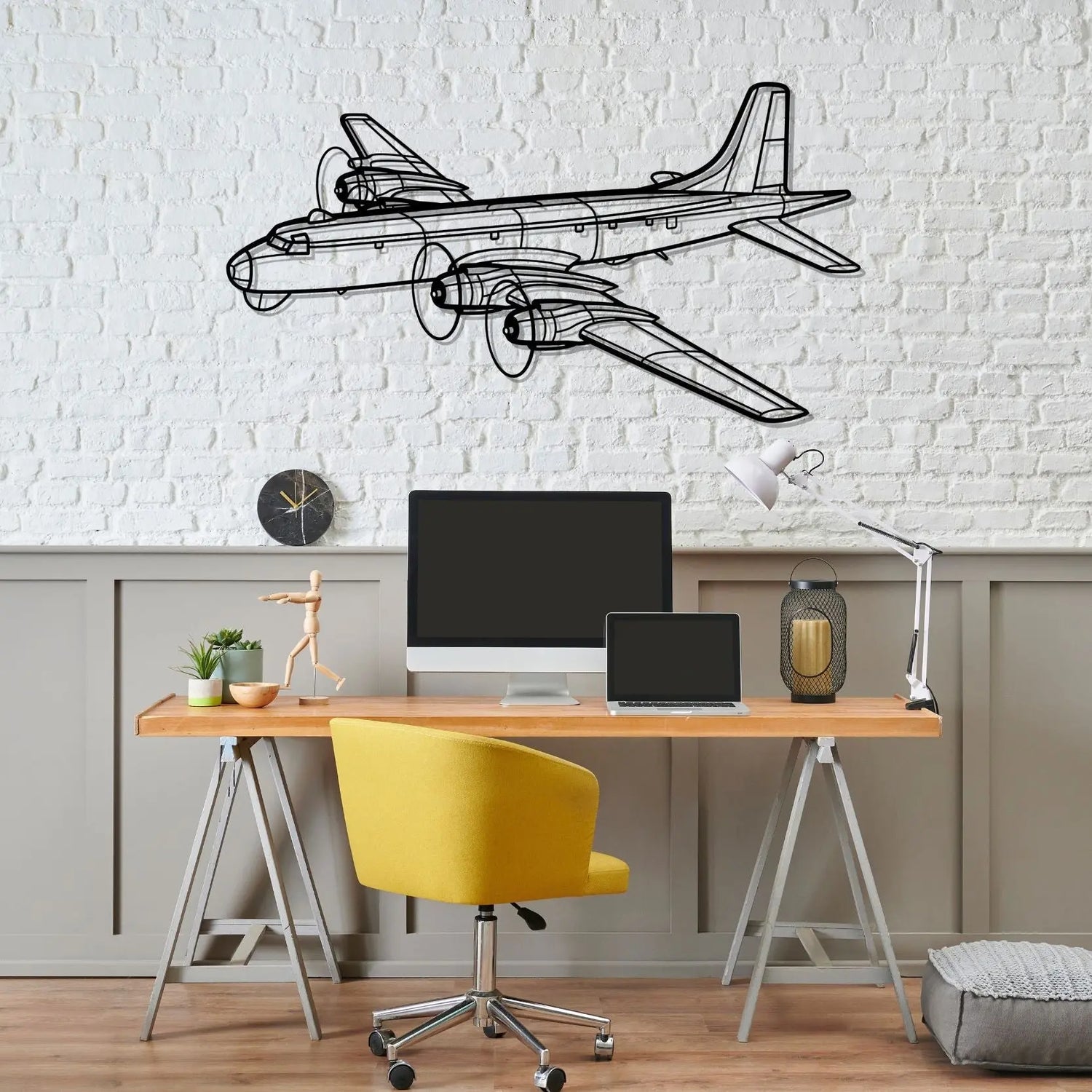 Décoration murale en métal - CP-107 Argus aircraftvibes