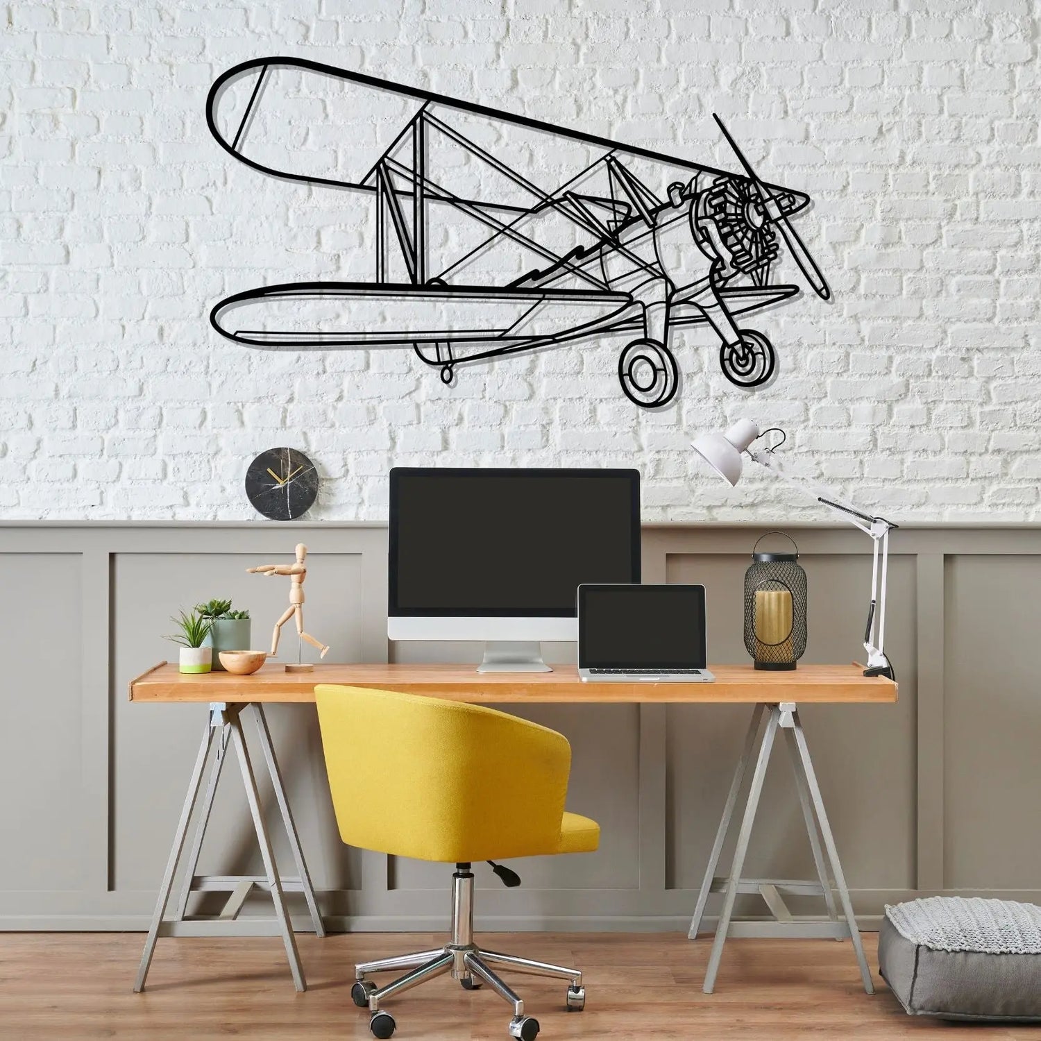 Décoration murale en métal - Model 75 aircraftvibes