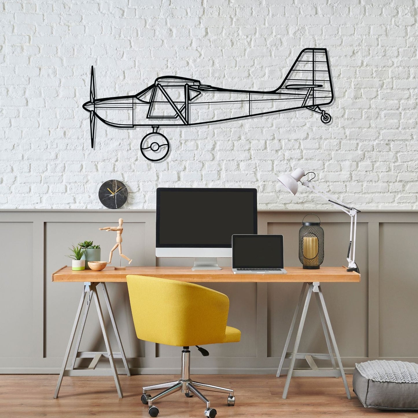 Décoration murale en métal - Kitfox 5