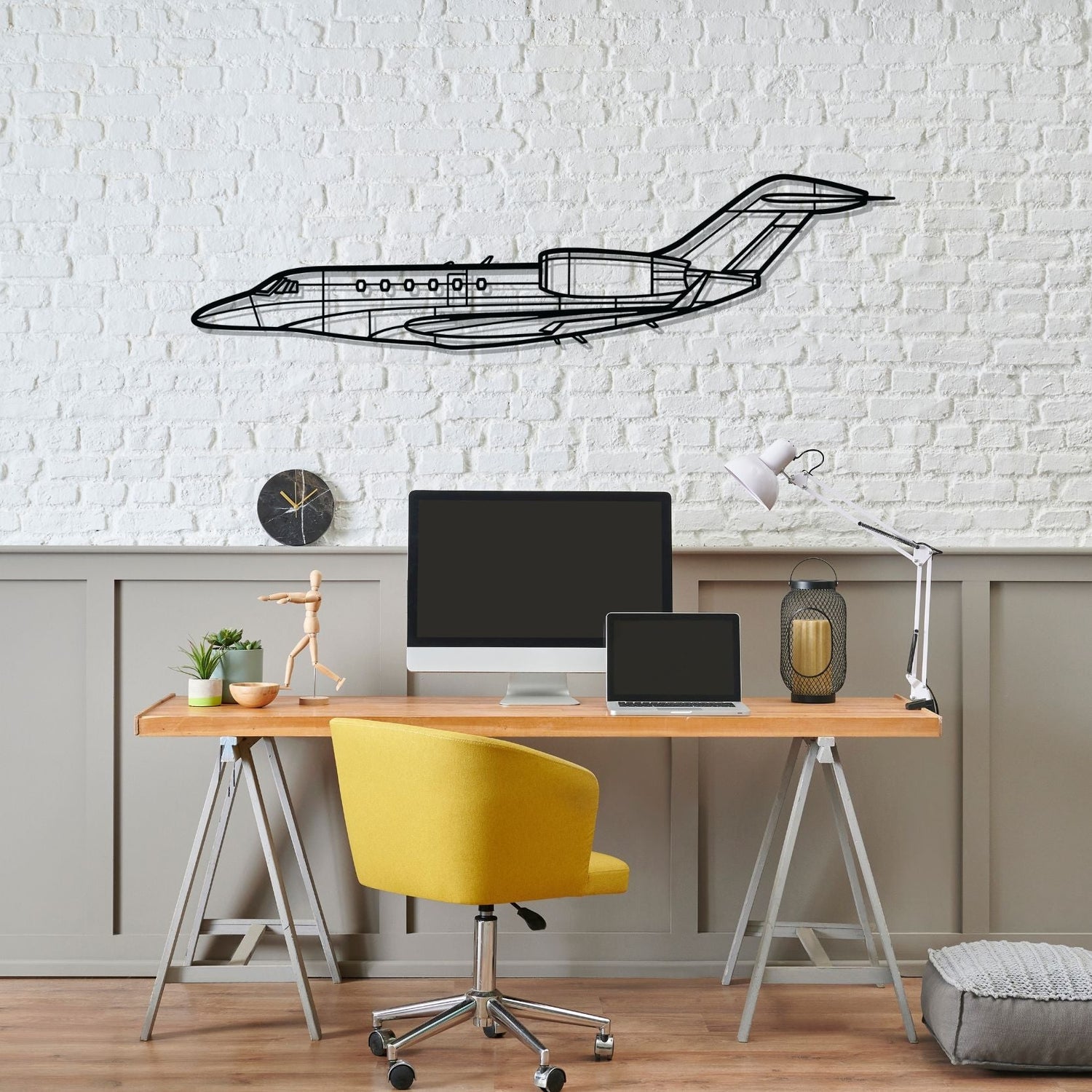 Décoration murale en métal - Citation X aircraftvibes