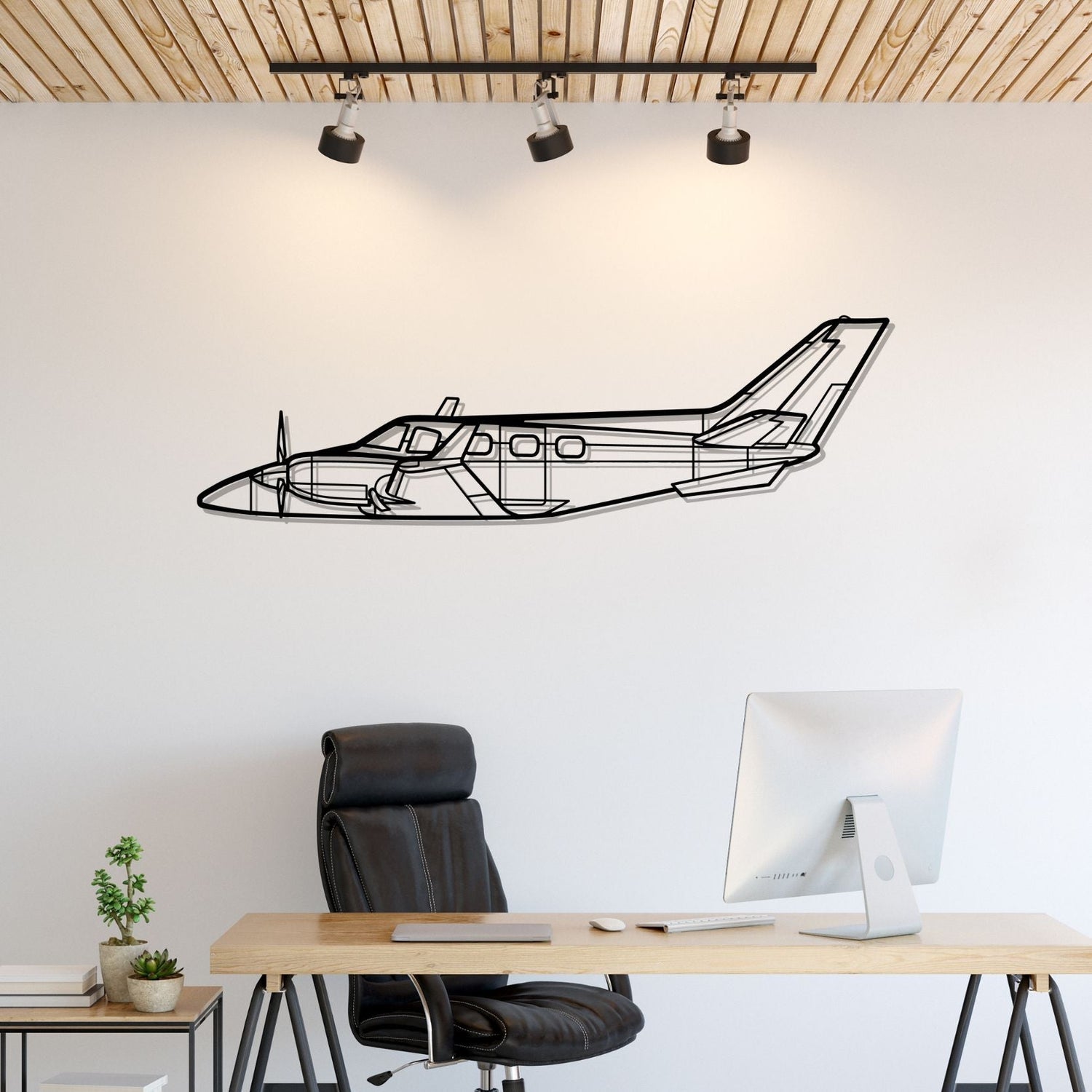 Décoration murale en métal - B60 Duke aircraftvibes