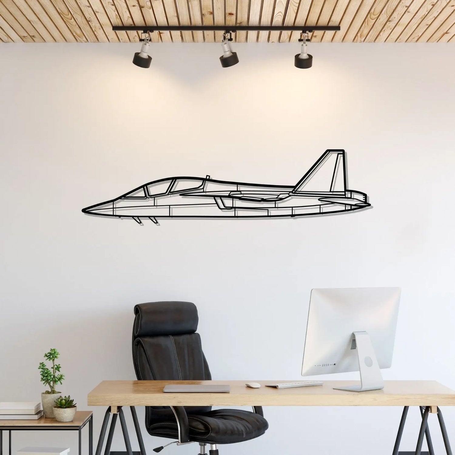 Décoration murale en métal - T-7 Red aircraftvibes