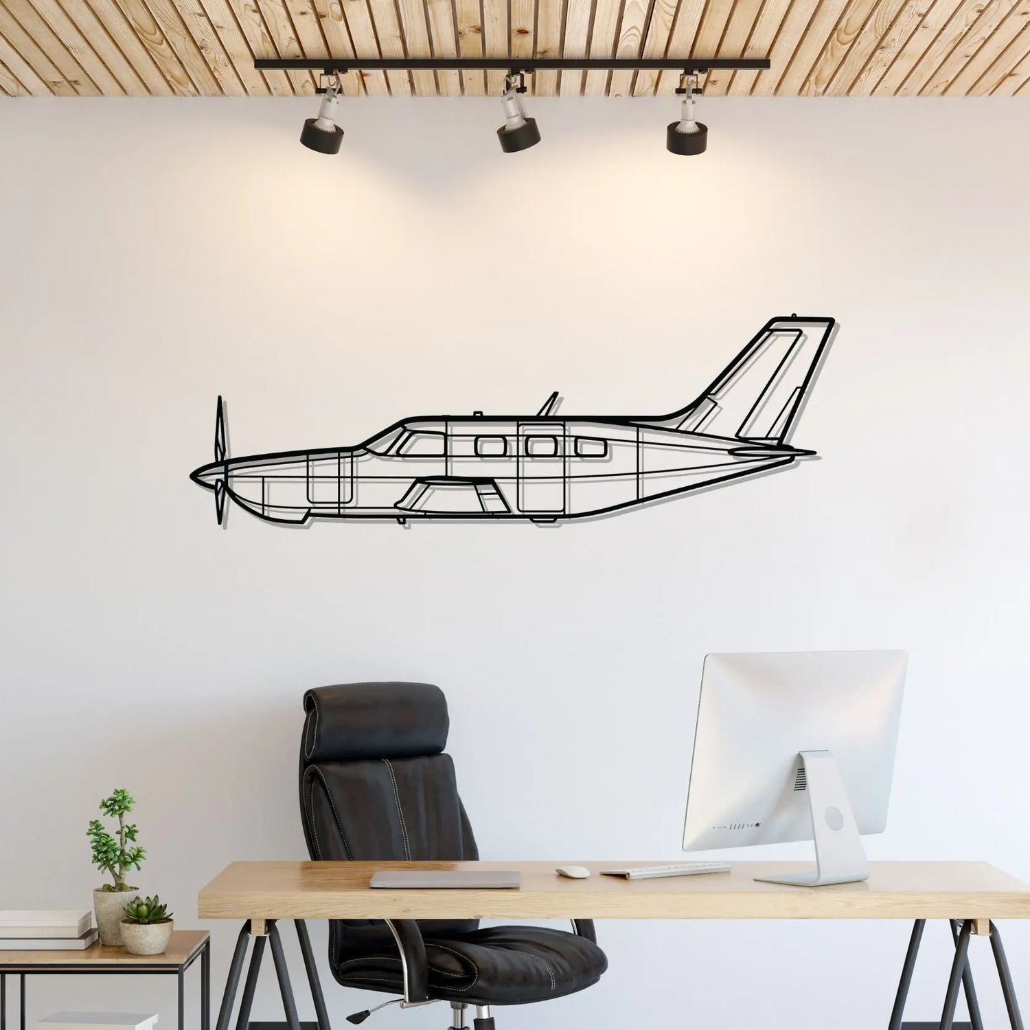 Décoration murale en métal - PA-46R-350T Matrix aircraftvibes