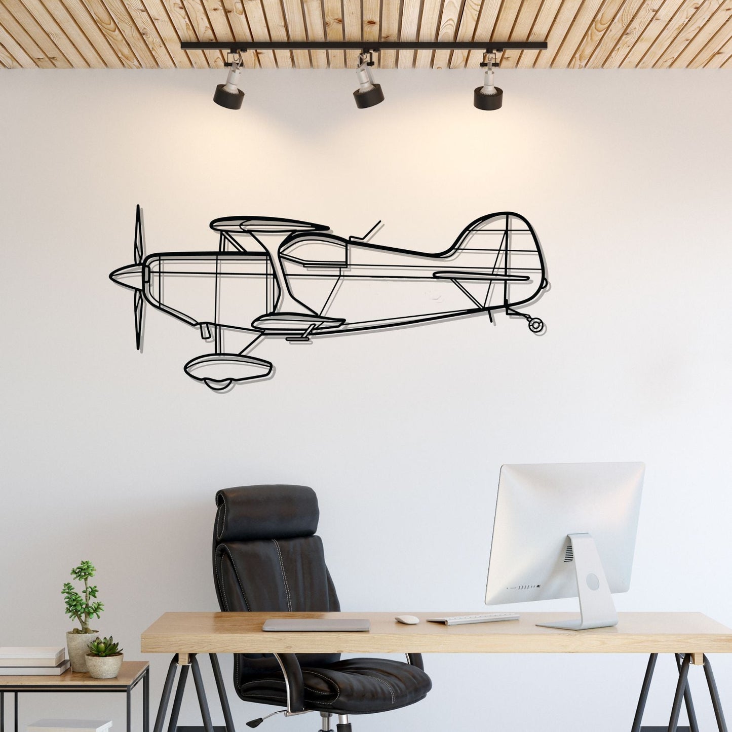 Décoration murale en métal - Pitts S-1T