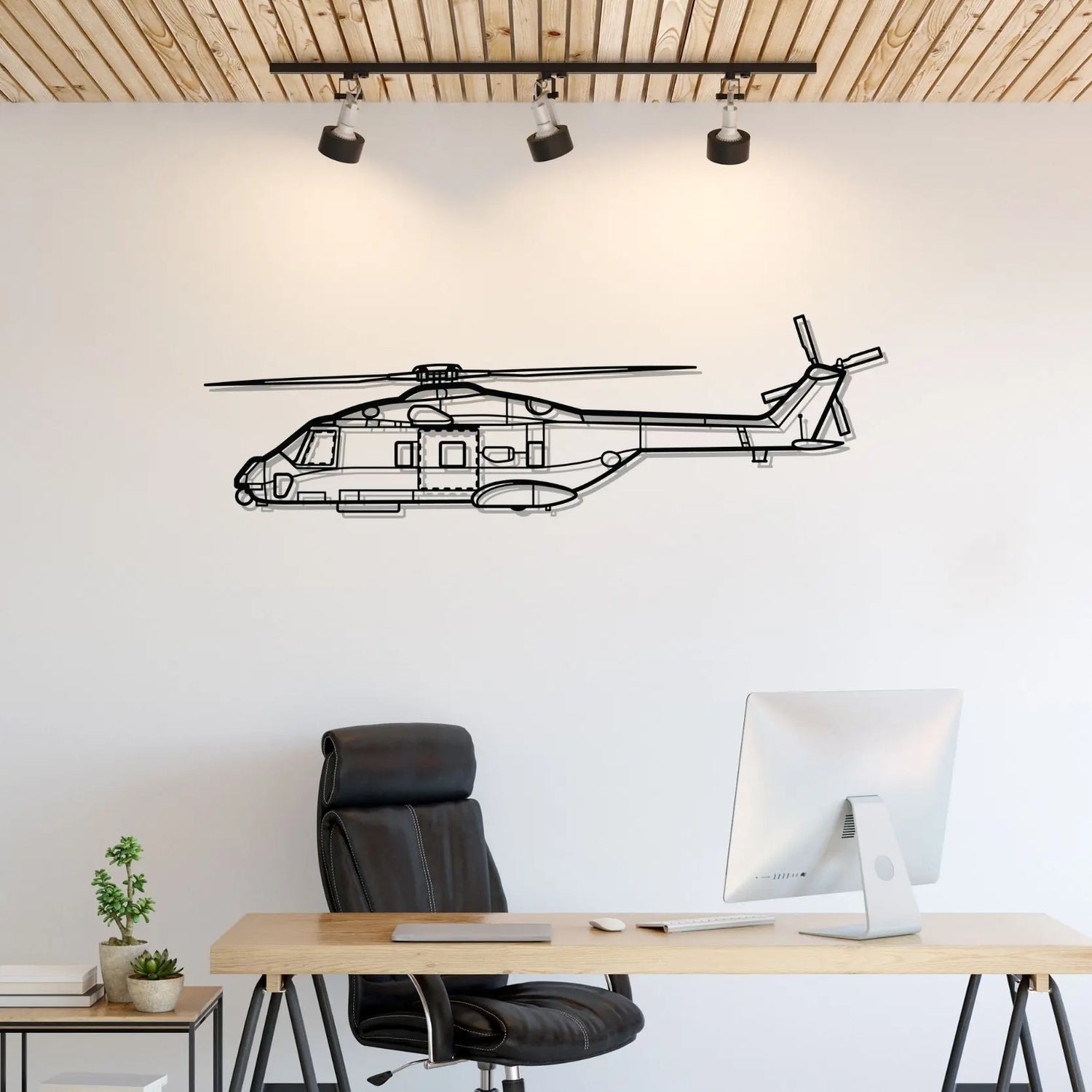 Décoration murale en métal - NH90 NFH aircraftvibes