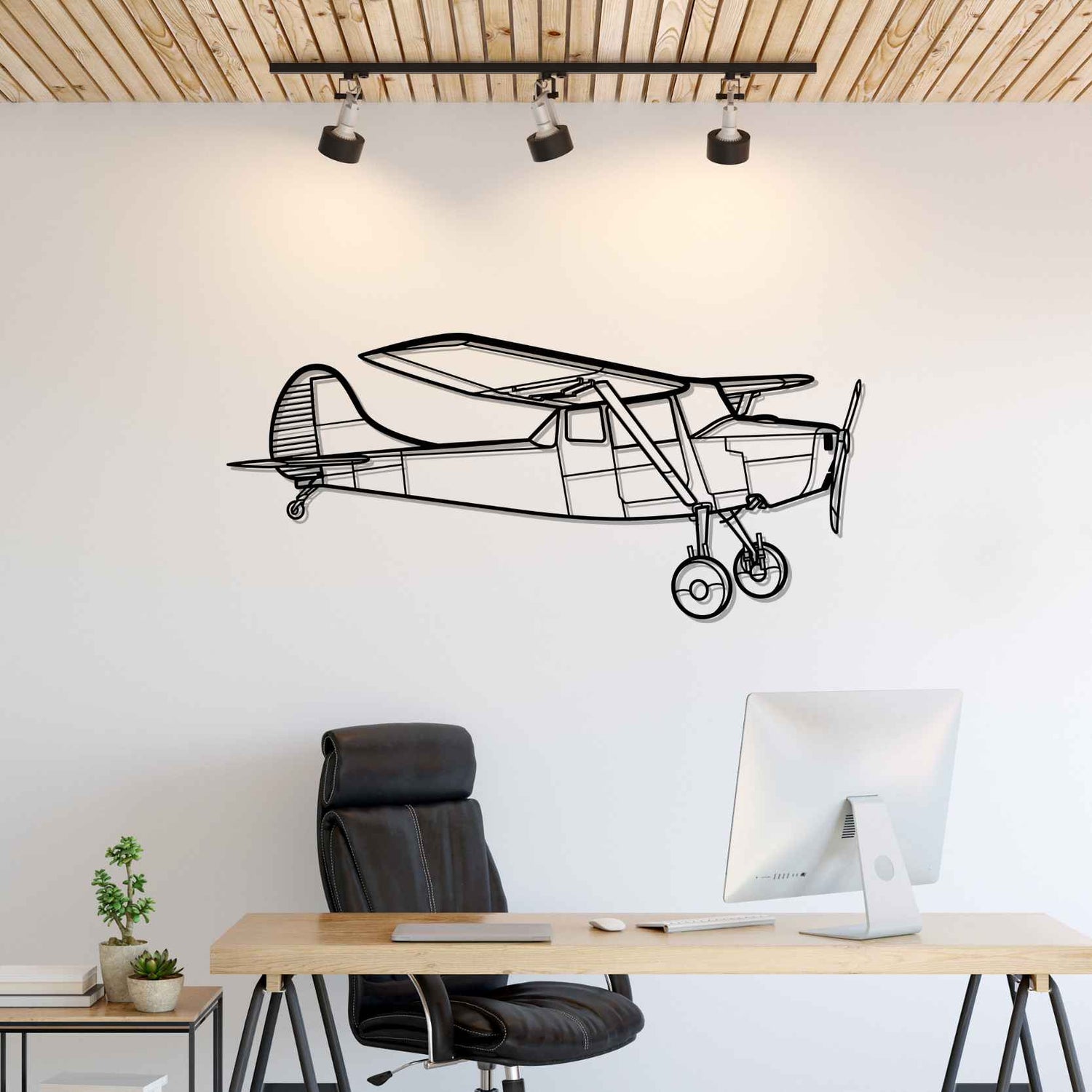 Décoration murale en métal - O-1 Bird aircraftvibes