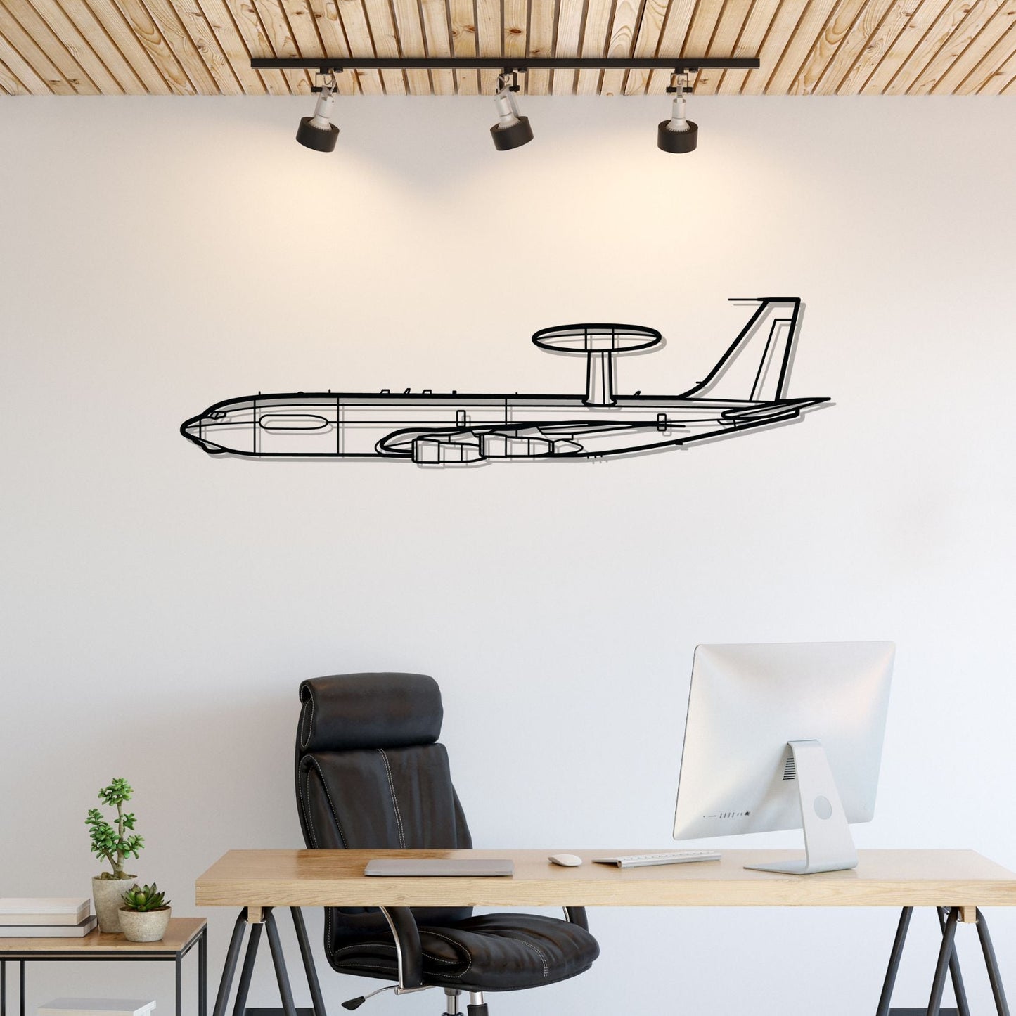 Décoration murale en métal - E-3G Sentry