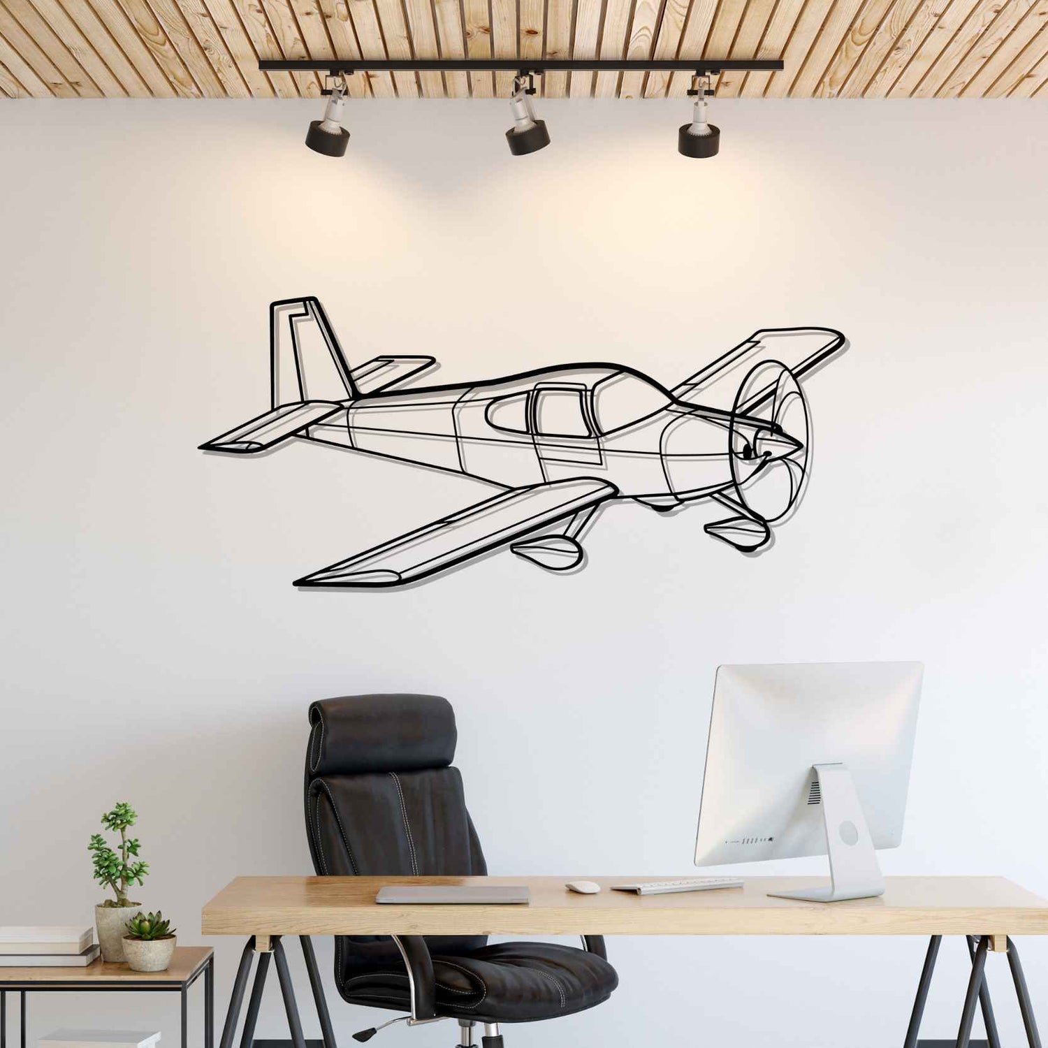Décoration murale en métal - RV-10 Angle aircraftvibes