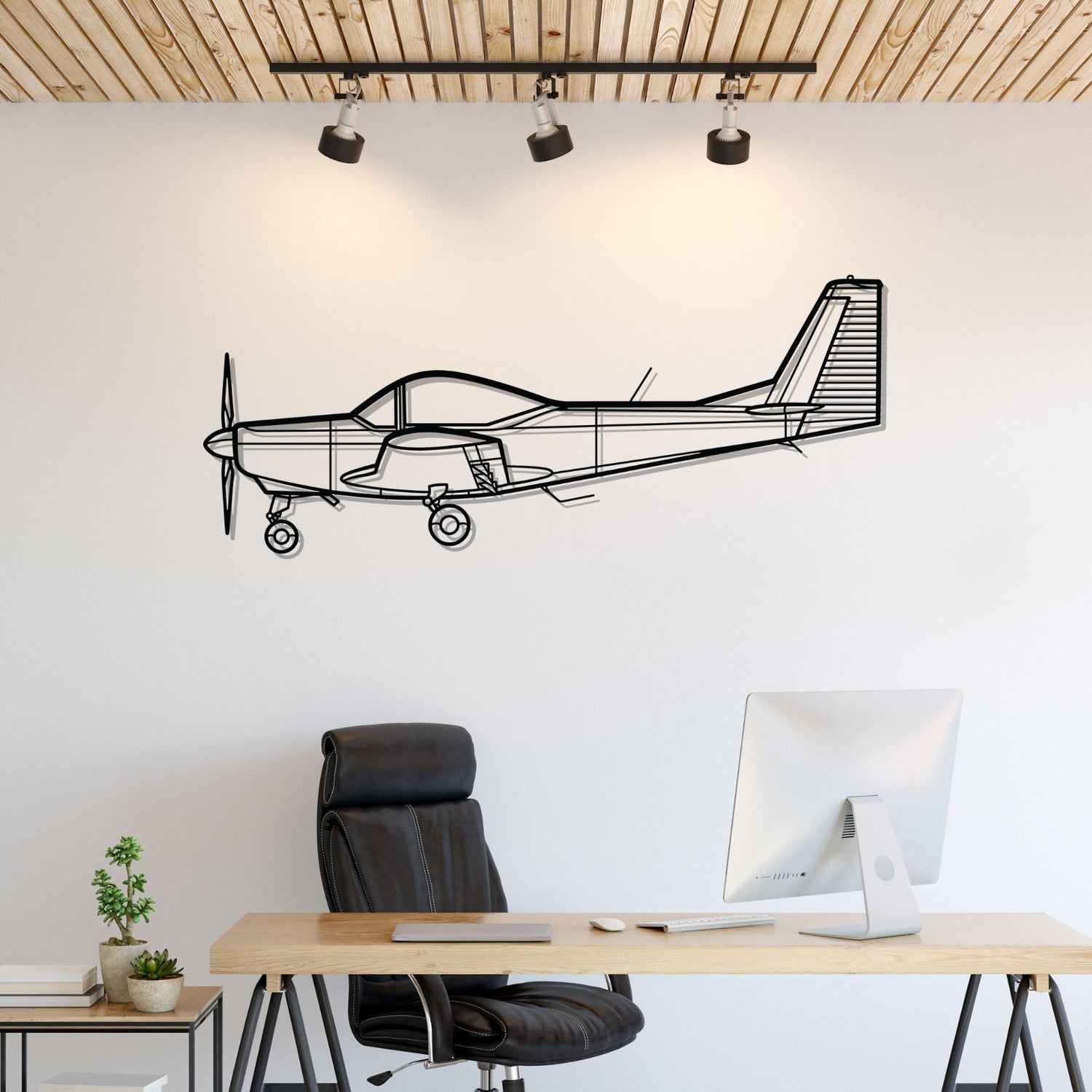 Décoration murale en métal - AS/SA 202 aircraftvibes