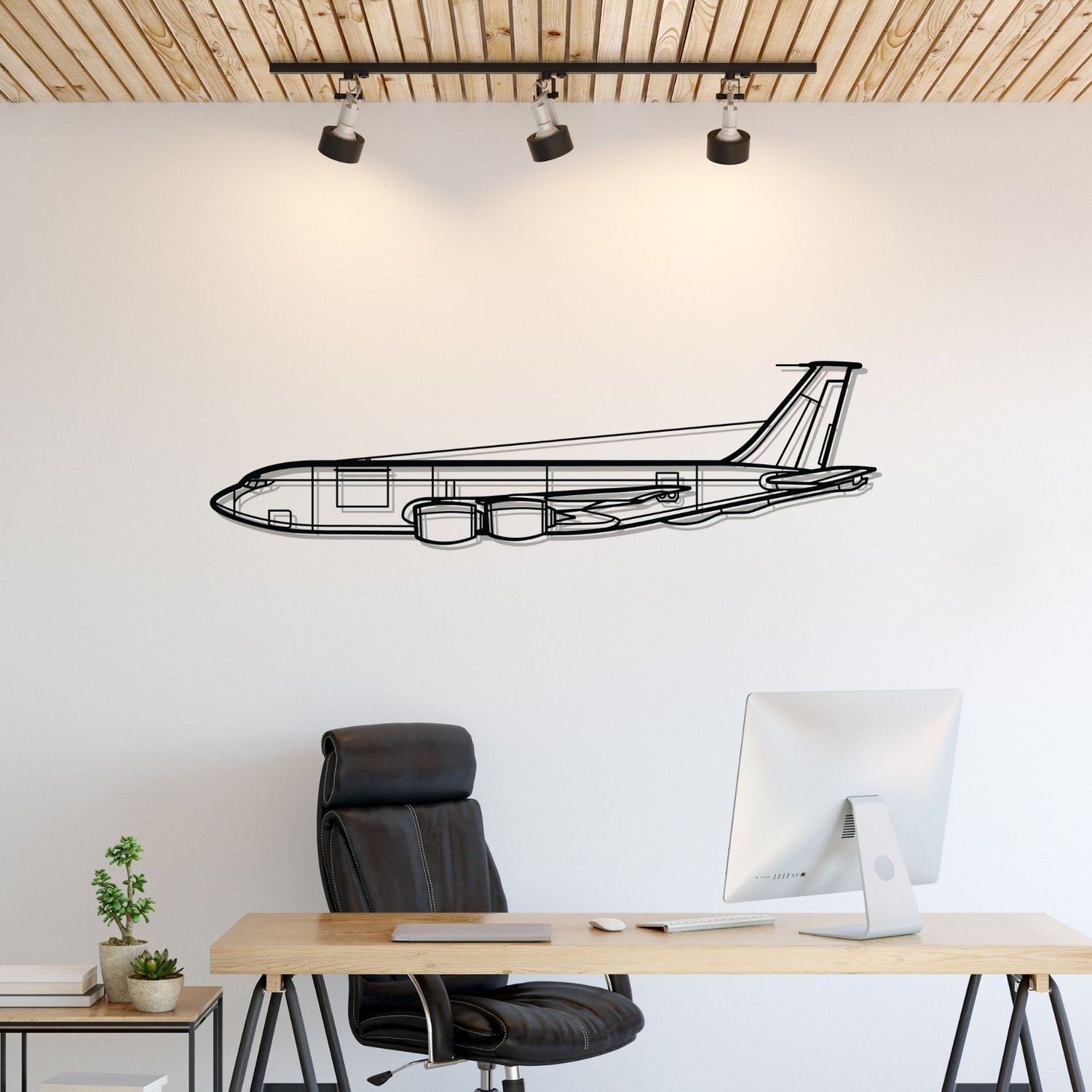 Décoration murale en métal - KC-135R Stratotanker aircraftvibes