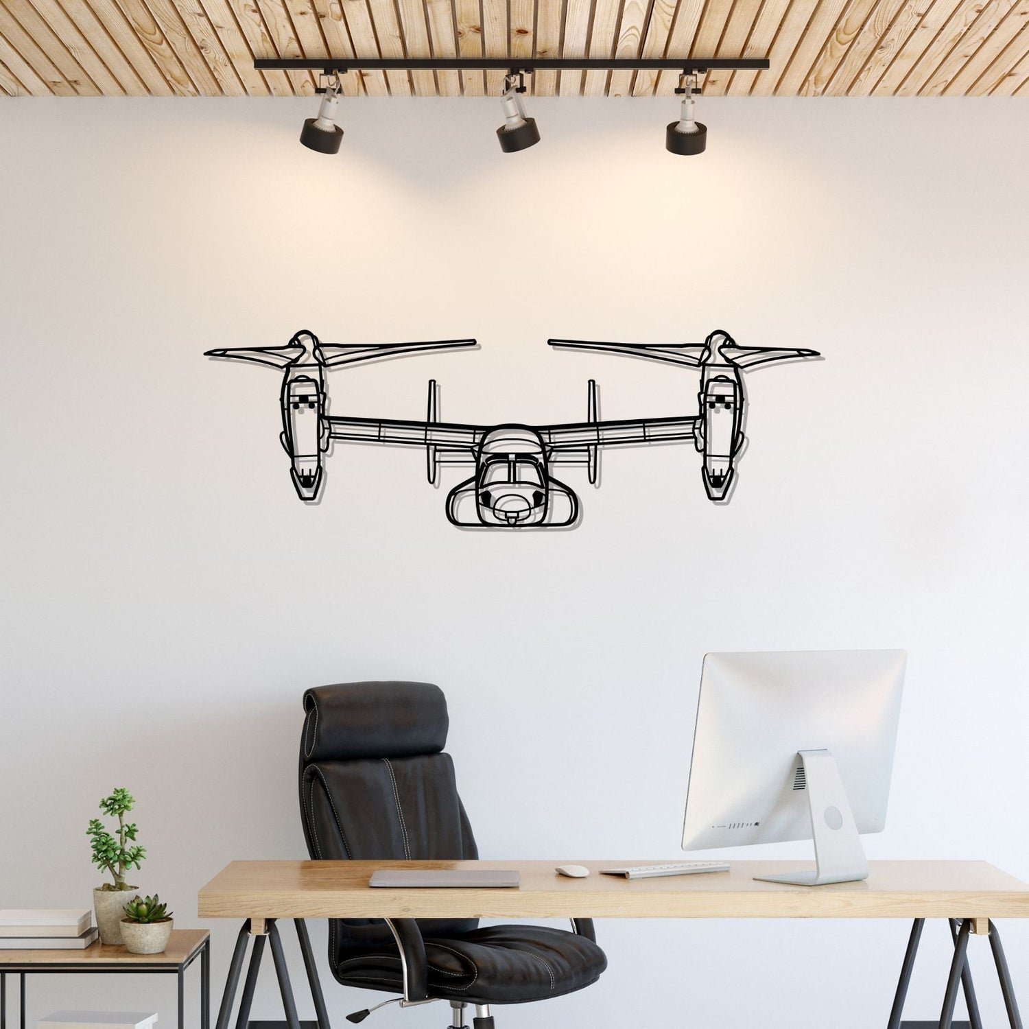 Décoration murale en métal - MV-22 Osprey aircraftvibes