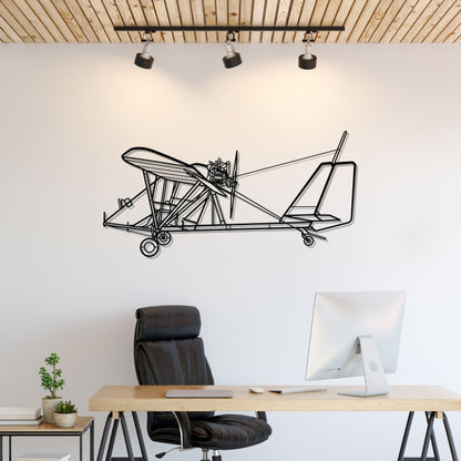 Décoration murale en métal - Dragonfly C