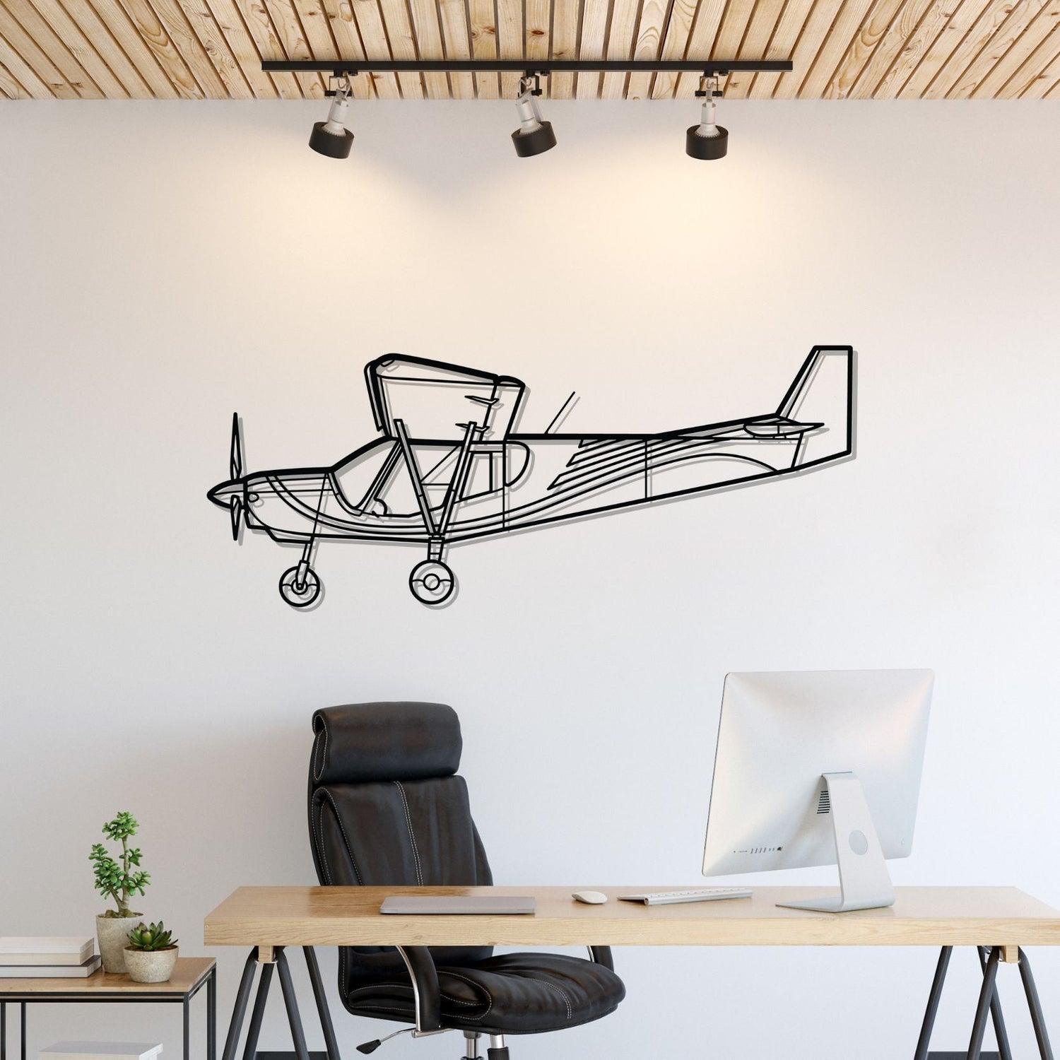 Décoration murale en métal - STOL CH aircraftvibes