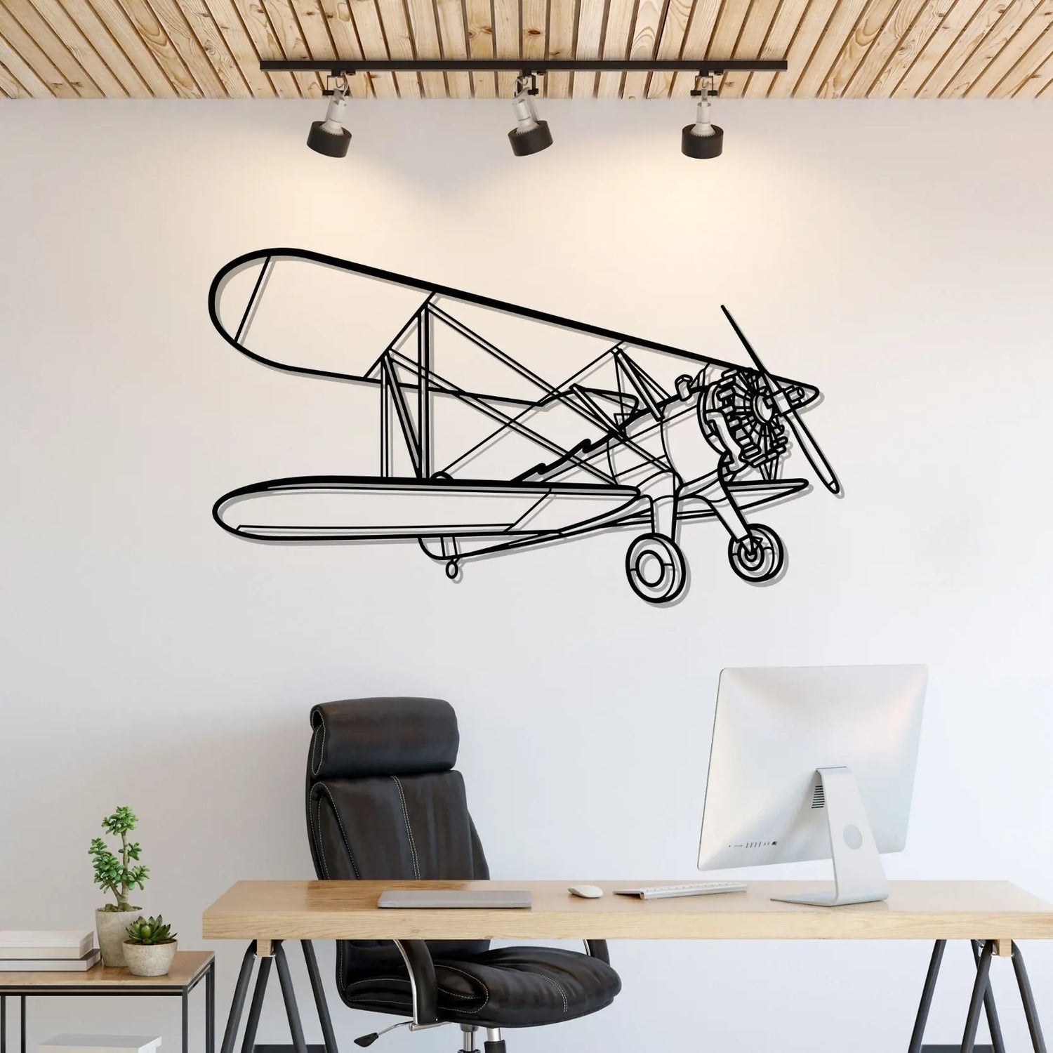 Décoration murale en métal - Model 75 aircraftvibes
