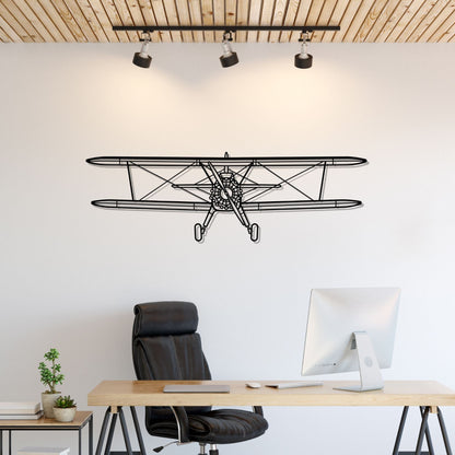 Décoration murale en métal - Stearman Front