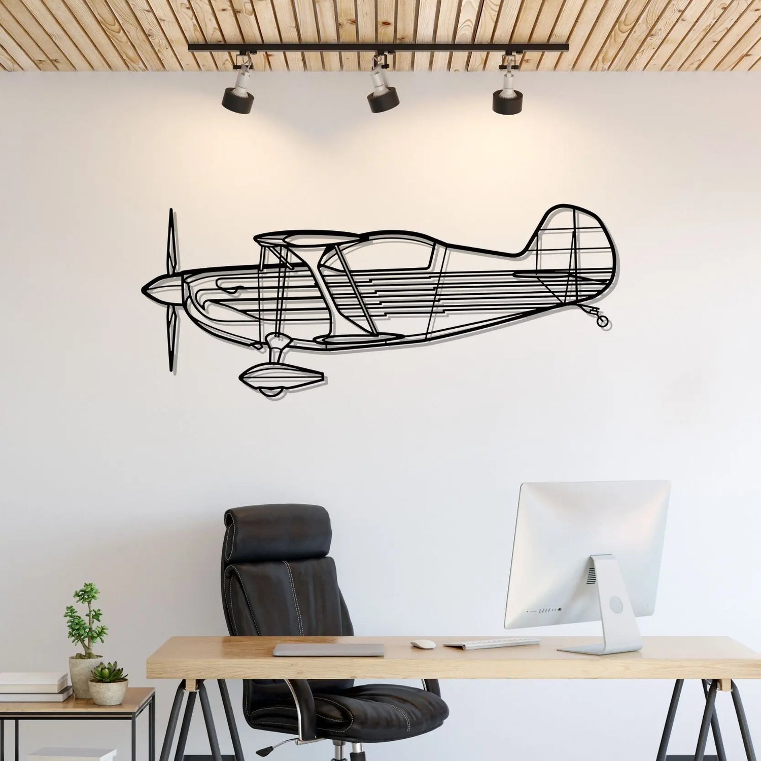 Décoration murale en métal - Eagle II aircraftvibes