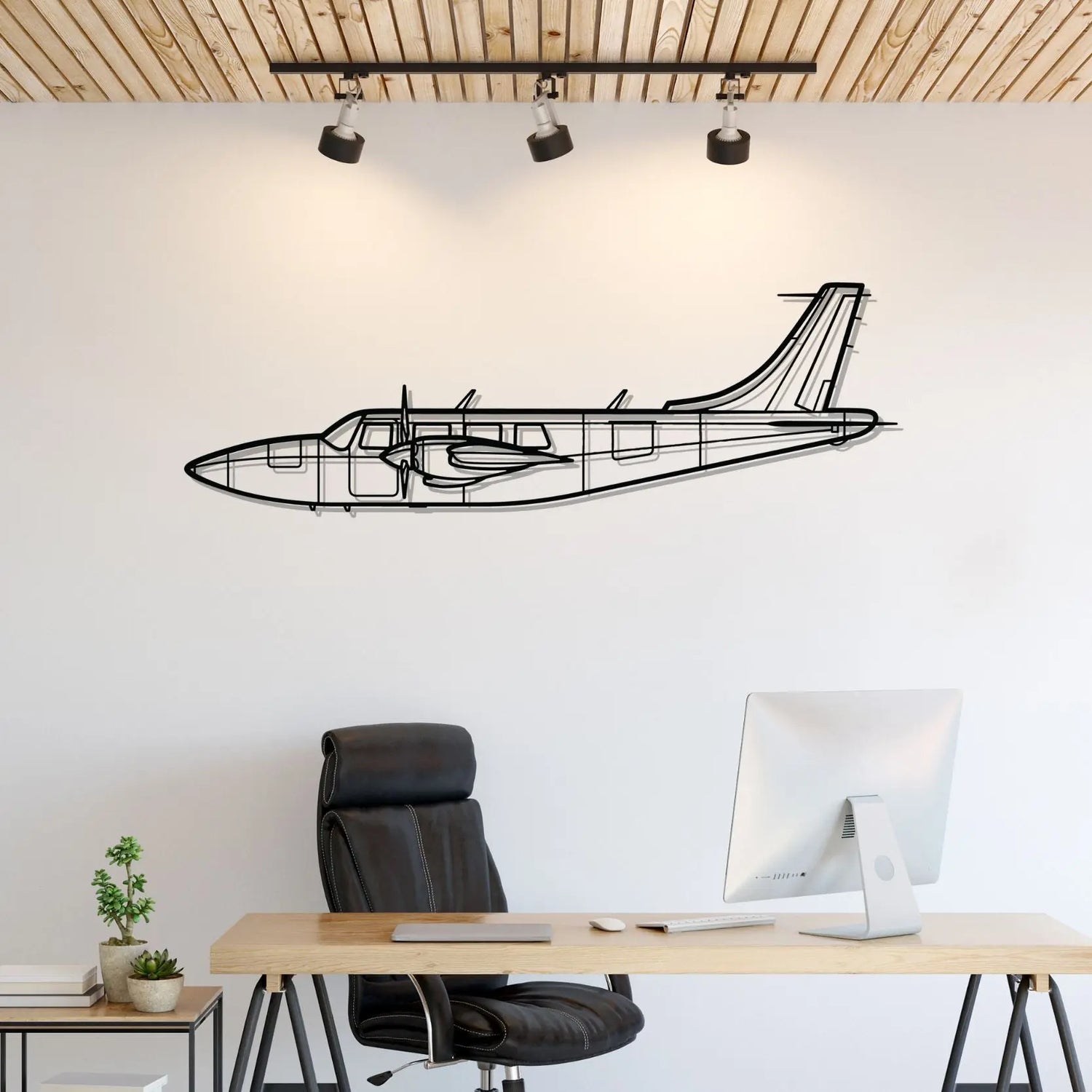 Décoration murale en métal - Aerostar 601P aircraftvibes