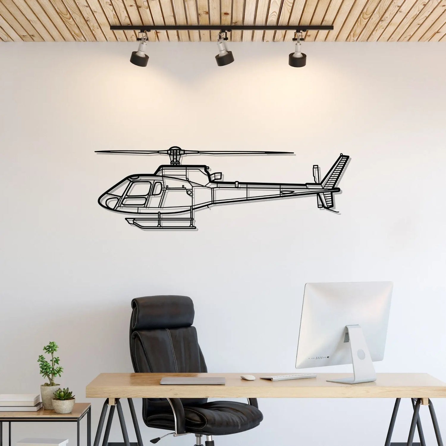 Décoration murale en métal - A-Star BA aircraftvibes