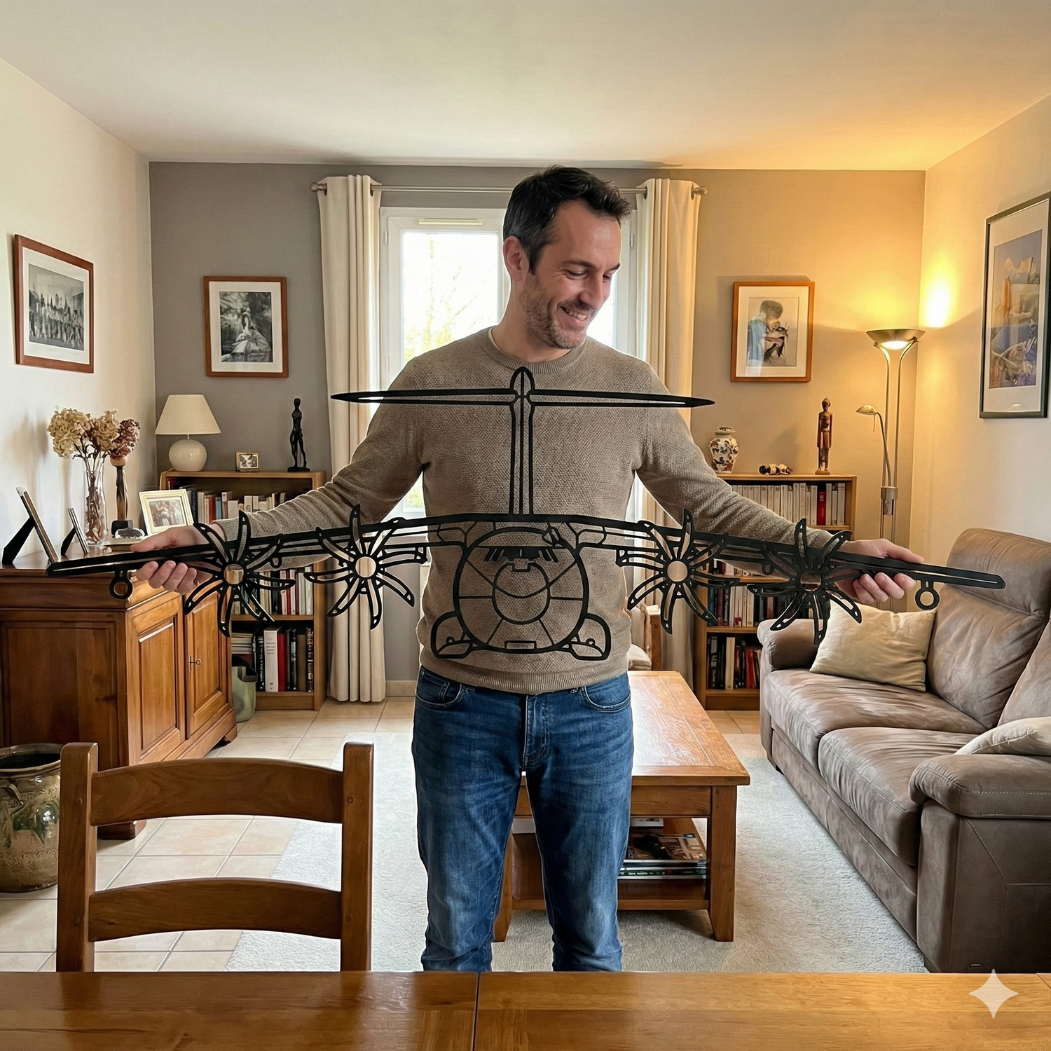 Décoration murale en métal - A400M Atlas