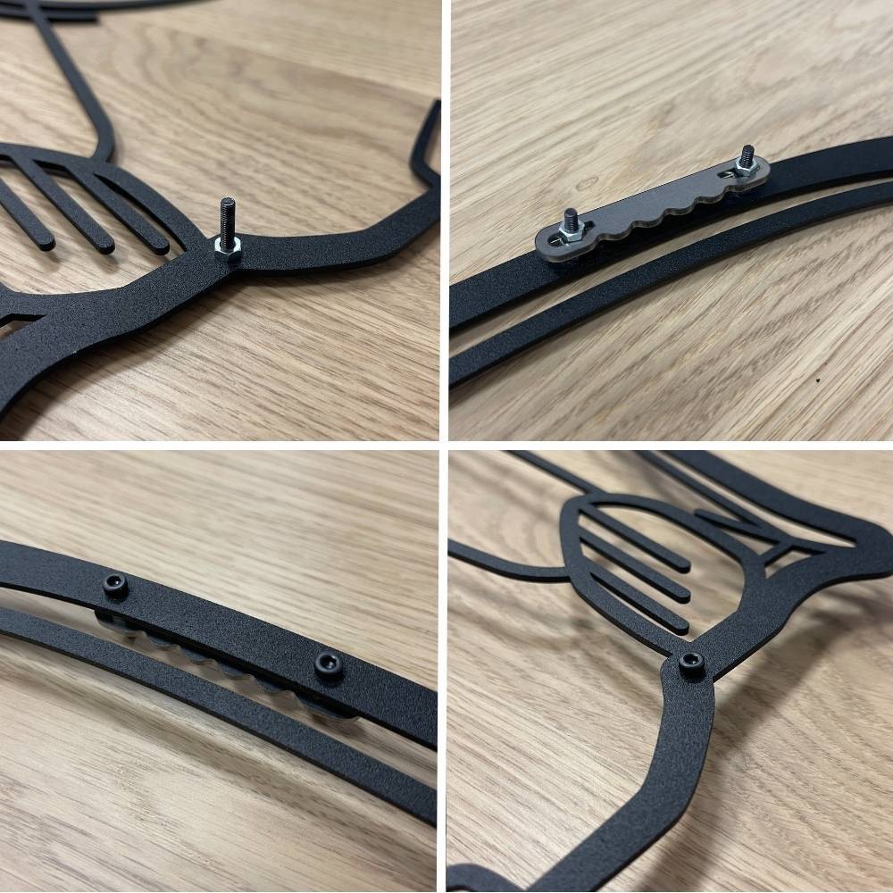 Décoration murale en métal - A320neo